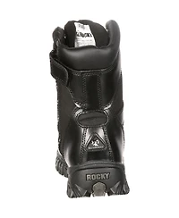 Rocky Men's Alpha Force Zipper Waterproof Public Service Boot