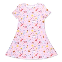 Bellabu Bear Girls' Happee Birthdae Harry Short Sleeve Dress
