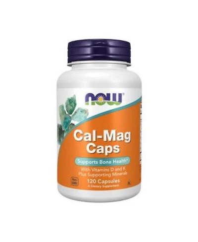 Now Foods Cal Mag Caps 120 Caps