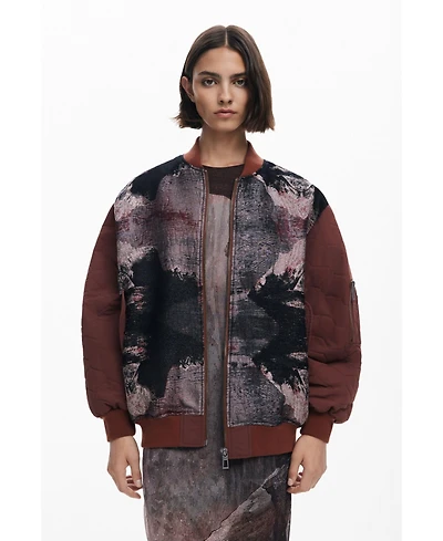 Desigual Women's Jacket designed by Mr. Christian Lacroix