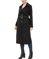 Kimi + Kai Women's Natalia Faux Suede Trench Coat