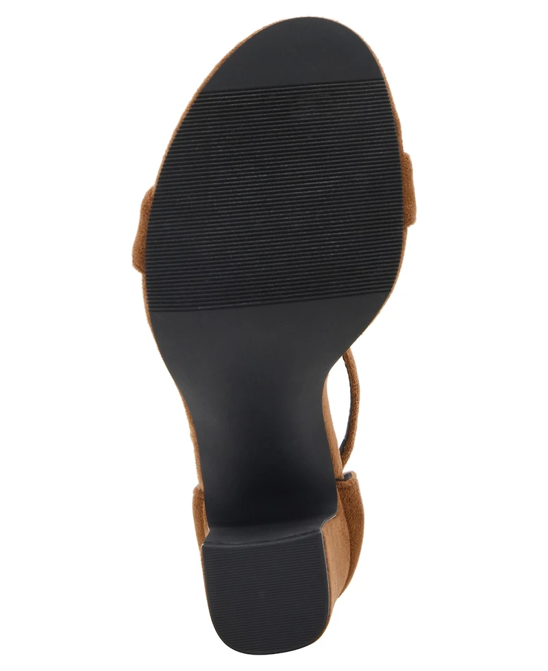 Madden Girl Sasha Two-Piece Block-Heel Dress Sandals