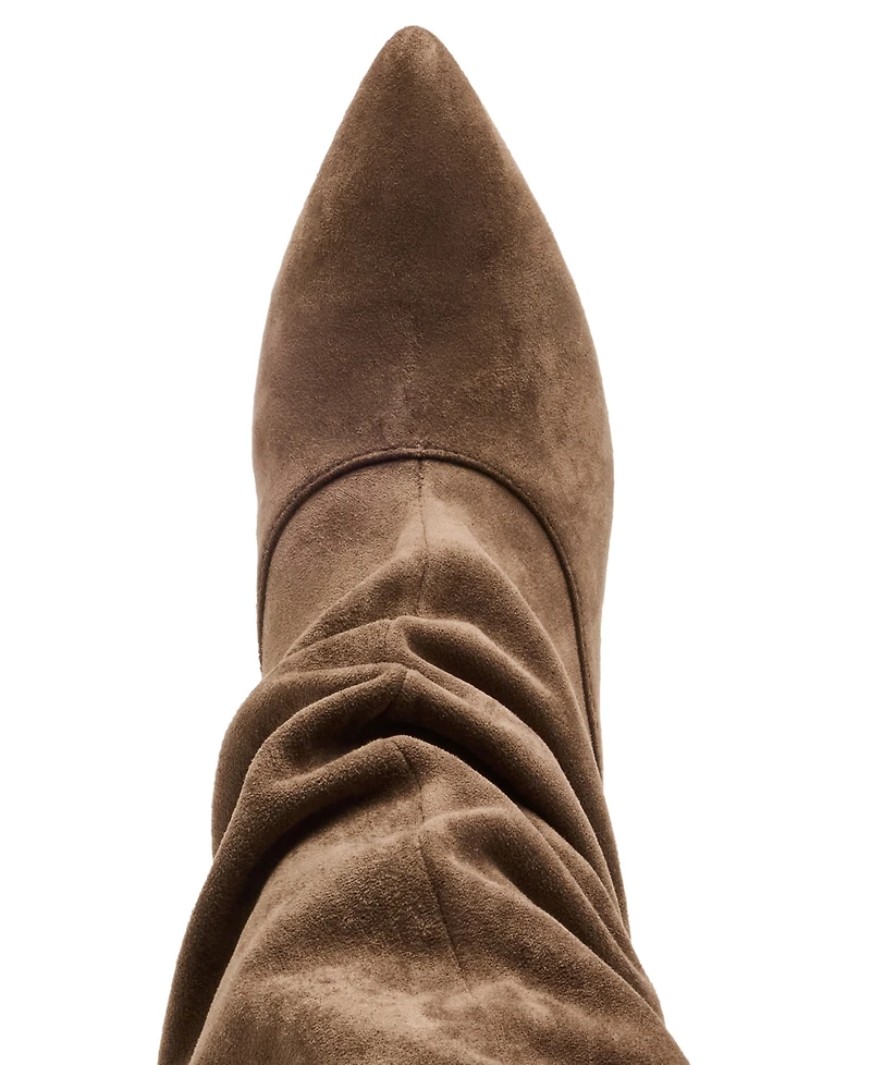 Madden Girl Women's Stassi Over-the-Knee Slouchy Stiletto Dress Boots