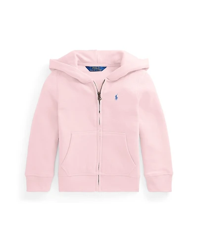 Polo Ralph Lauren Toddler Girls Fleece Full-Zip Hoodie
