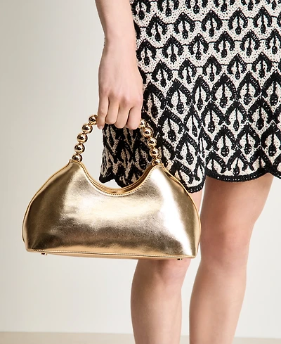 Women's Metallic Top-Handle Handbag, Macy's Exclusive - On 34th | Alix Friedberg Capsule Collection