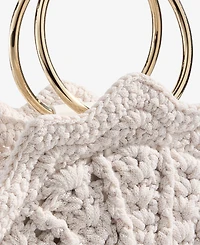 Women's Crocheted Top-Handle Handbag, Macy's Exclusive - On 34th | Alix Friedberg Capsule Collection