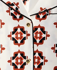 Women's Medallion-Print Shirt, Macy's Exclusive - On 34th | Alix Friedberg Capsule Collection
