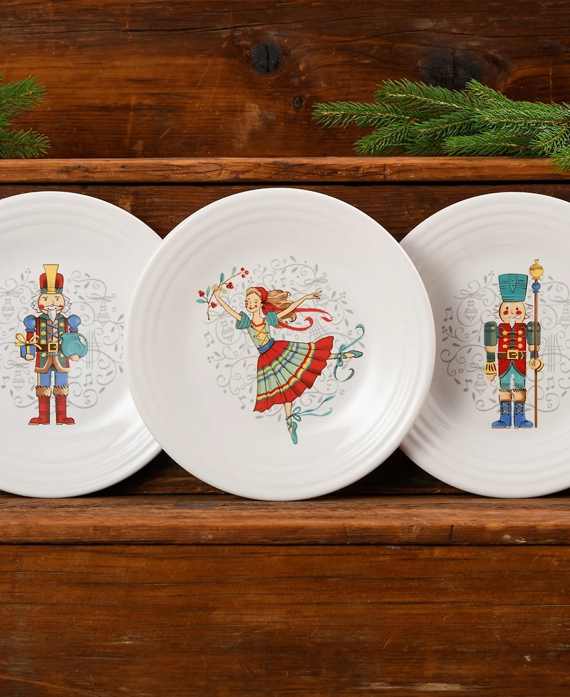 Fiesta Nutcracker The Ballerina Classic Rim 9" Luncheon Plate