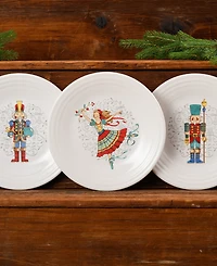 Fiesta Nutcracker The Ballerina Classic Rim 9" Luncheon Plate