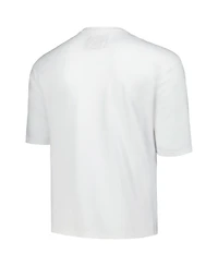 Reason Men's and Women's White Betty Boop Racing Graphic Box T-Shirt