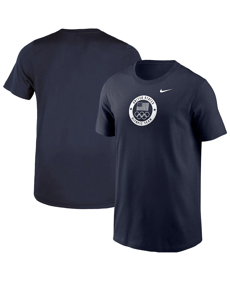 Nike Big Boys and Girls Navy Team Usa Legend T-Shirt