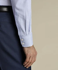 Charles Tyrwhitt Men's Non-Iron Check Dress Shirt