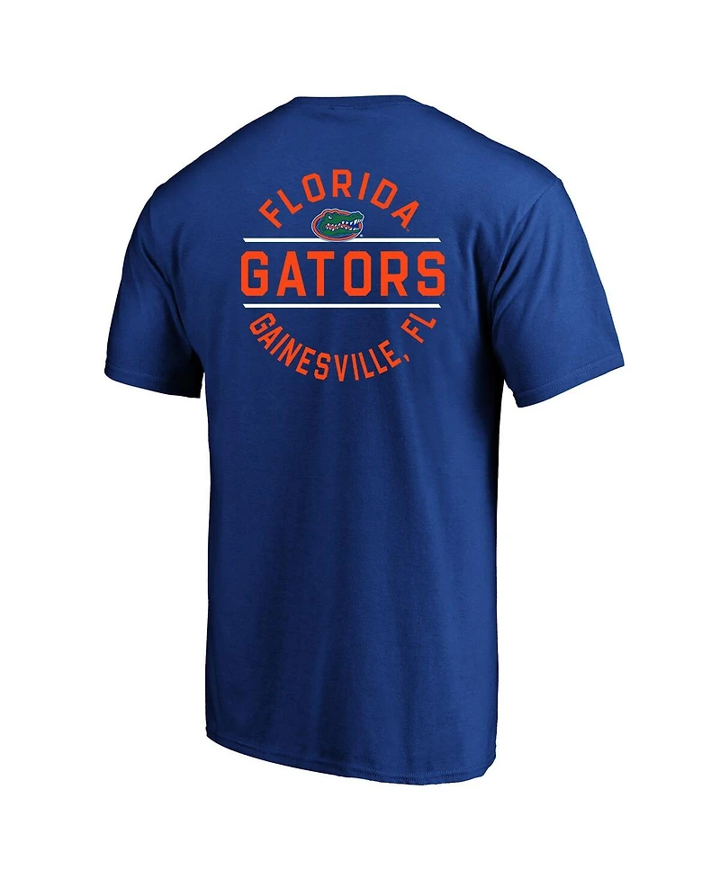 Fanatics Men's Royal Florida Gators Big Tall Fast Break 2 Hit T-Shirt