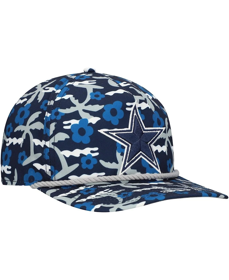 New Era Men's Navy Dallas Cowboys Wakey Wakey Golfer Snapback Hat