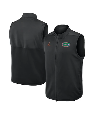 Jordan Men's Black Florida Gators Primetime Victory Performance Full-Zip Vest