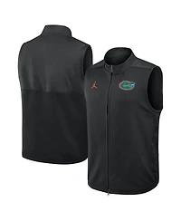 Jordan Men's Black Florida Gators Primetime Victory Performance Full-Zip Vest