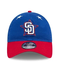 New Era Men's Blue/Red San Diego Padres 2025 Mlb All-Star Game Workout 9TWENTY Adjustable Hat