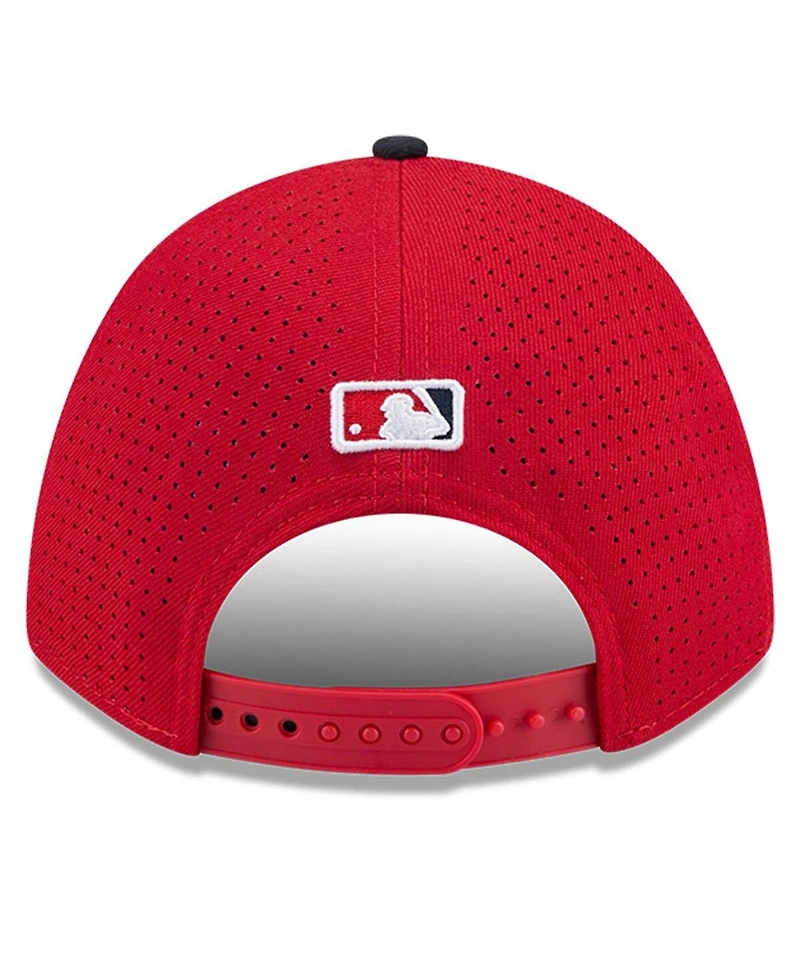New Era Men's Red/Navy Los Angeles Angels 2025 Mlb All-Star Game 9FORTY M-Crown Adjustable Hat
