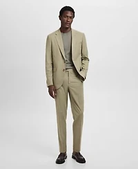 Mango Mens Milan Slim Fit Suit Separates