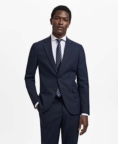 Mango Men's Milan Slim-Fit Suit Blazer