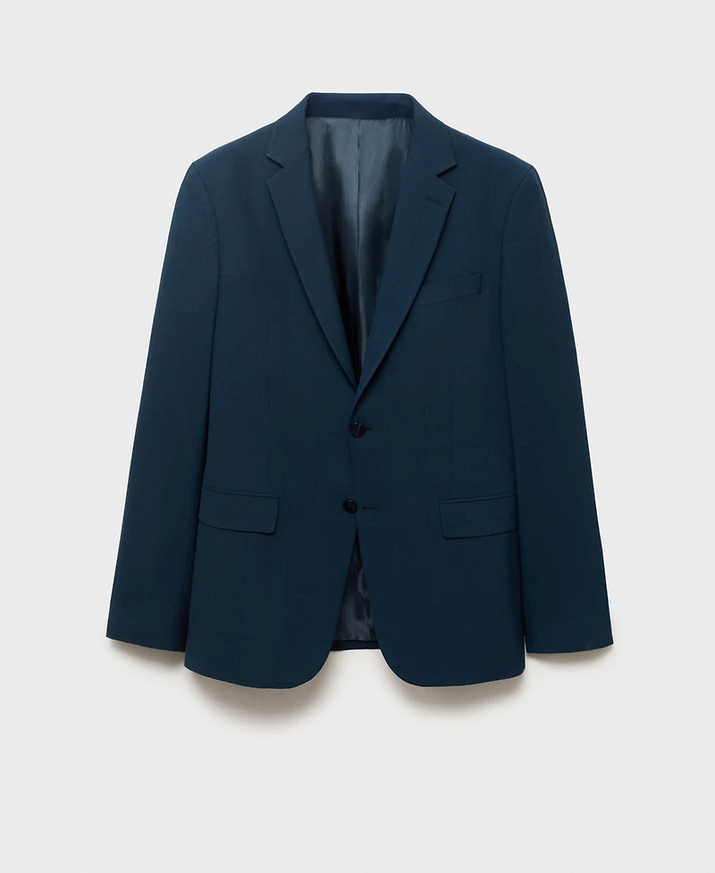Mango Men's Stretch-Fabric Super Slim-Fit Suit Jacket