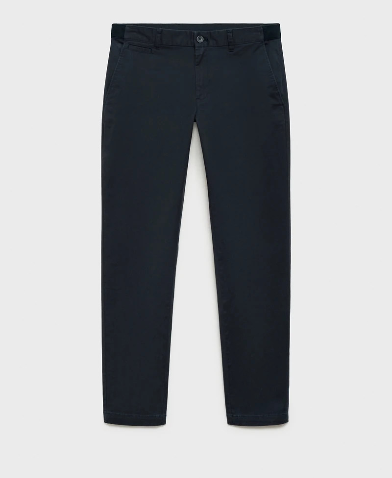 Mango Men's Prato Cropped Tapered Chino Pants