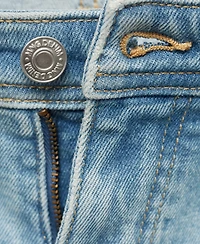 Mango Men's Frayed Effect Jan Slim-Fit Jeans