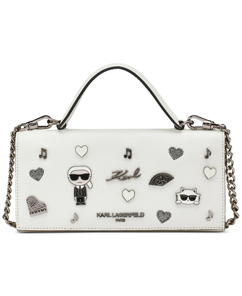 Karl Lagerfeld Paris Jacqueline Small Crossbody Wallet