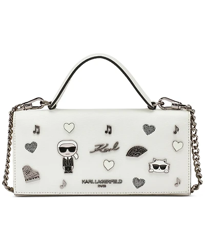Karl Lagerfeld Paris Jacqueline Small Crossbody Wallet