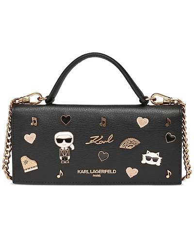 Karl Lagerfeld Paris Jacqueline Small Crossbody Wallet