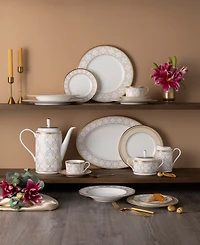 Noritake Trefolio 40-Pc. Dinnerware Set, Service for 8