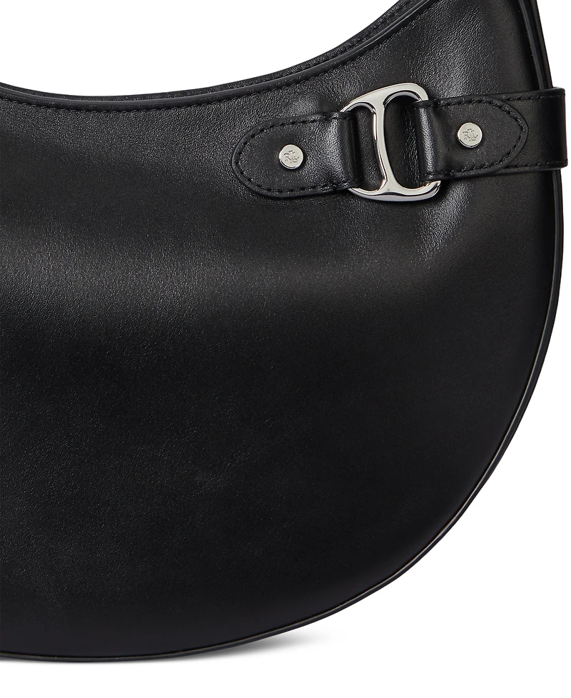 Lauren Ralph Leather Medium Tasha Shoulder Bag