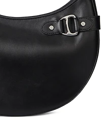 Lauren Ralph Leather Medium Tasha Shoulder Bag