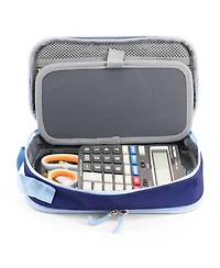 J World Doodle Pencil Case with Organizational Pockets and Handle Strap