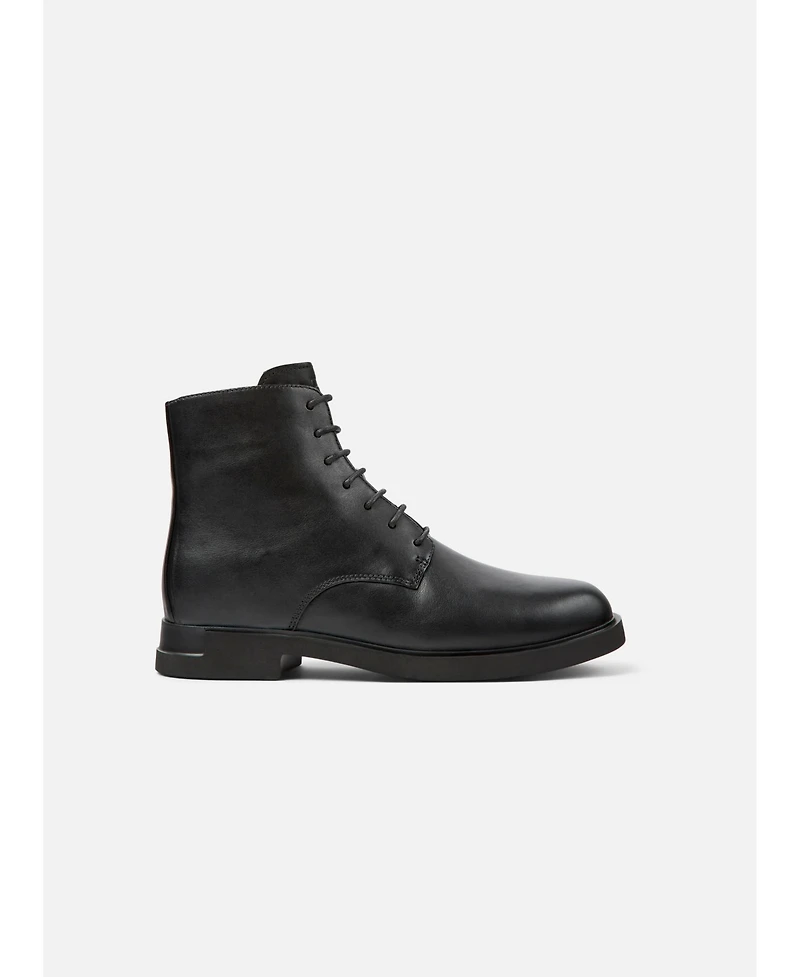 Camper Iman Leather Lace Up Bootie