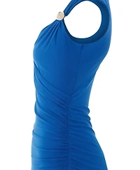 Nocturne Women's Asymmetric Draped Cut-Out Dress