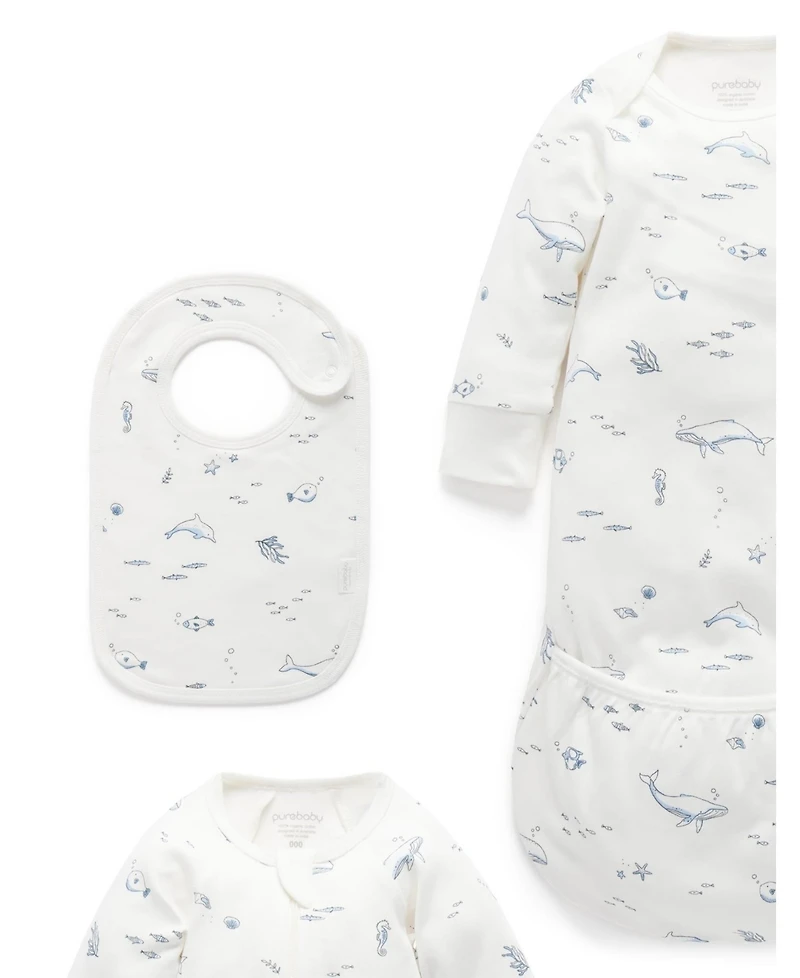 Purebaby Baby Boys Newborn Hospital Pack 6 Piece