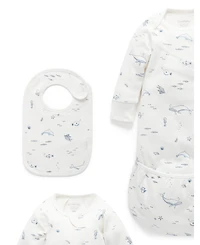 Purebaby Baby Boys Newborn Hospital Pack 6 Piece