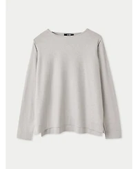 Gobi Cashmere Women's Boatneck Cotton Silk Blend Sweater