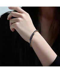 Rachel Glauber Colored Cubic Zirconia Tennis Bracelet
