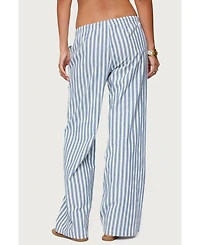 Edikted Women's Macey Striped Pants