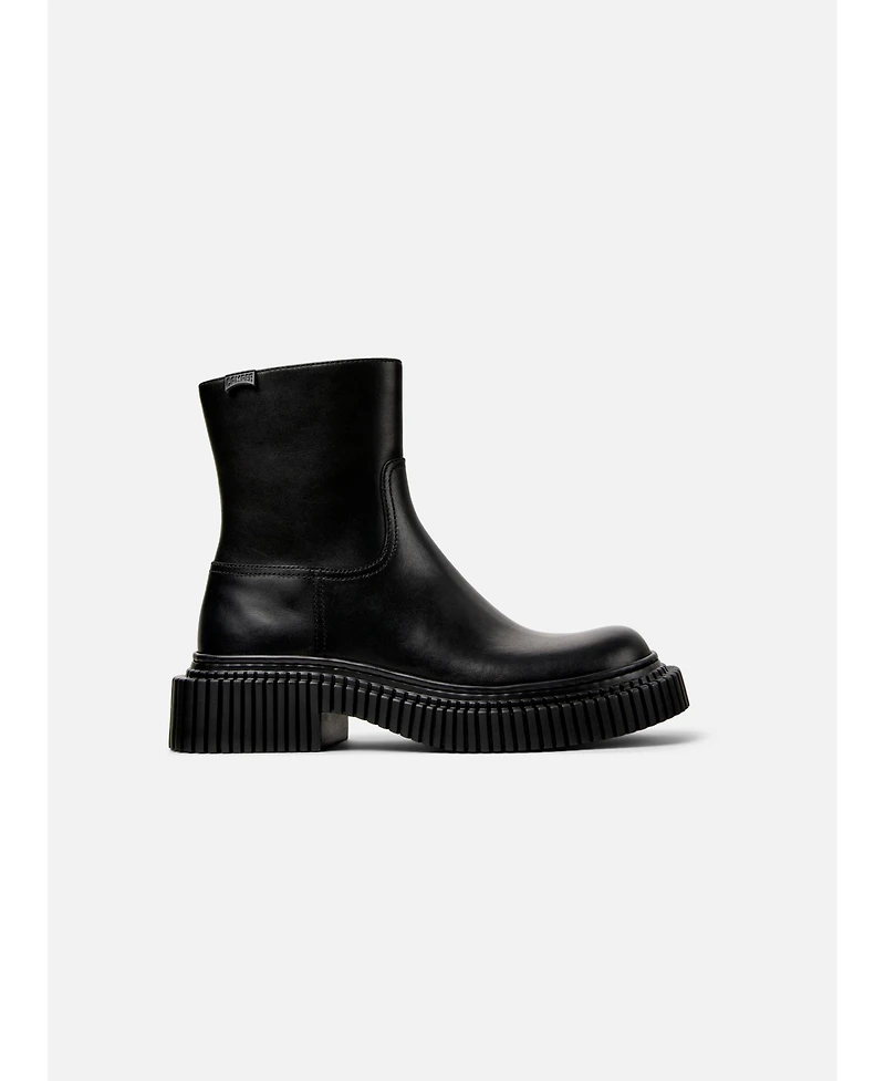 Camper Pix Berlin Leather Medium Zip / Elastic