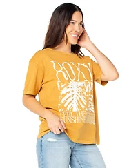 Roxy Juniors' Feel The Sunshine Graphic Cotton T-Shirt