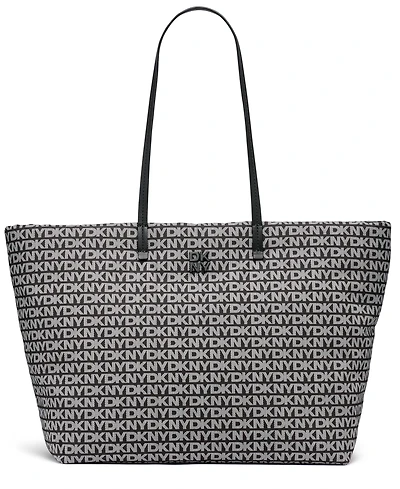 Dkny Jenny Extra Large Logo Tote Bag