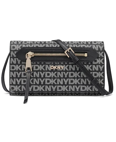 Dkny Bryant Ave Mini Logo Wallet Crossbody