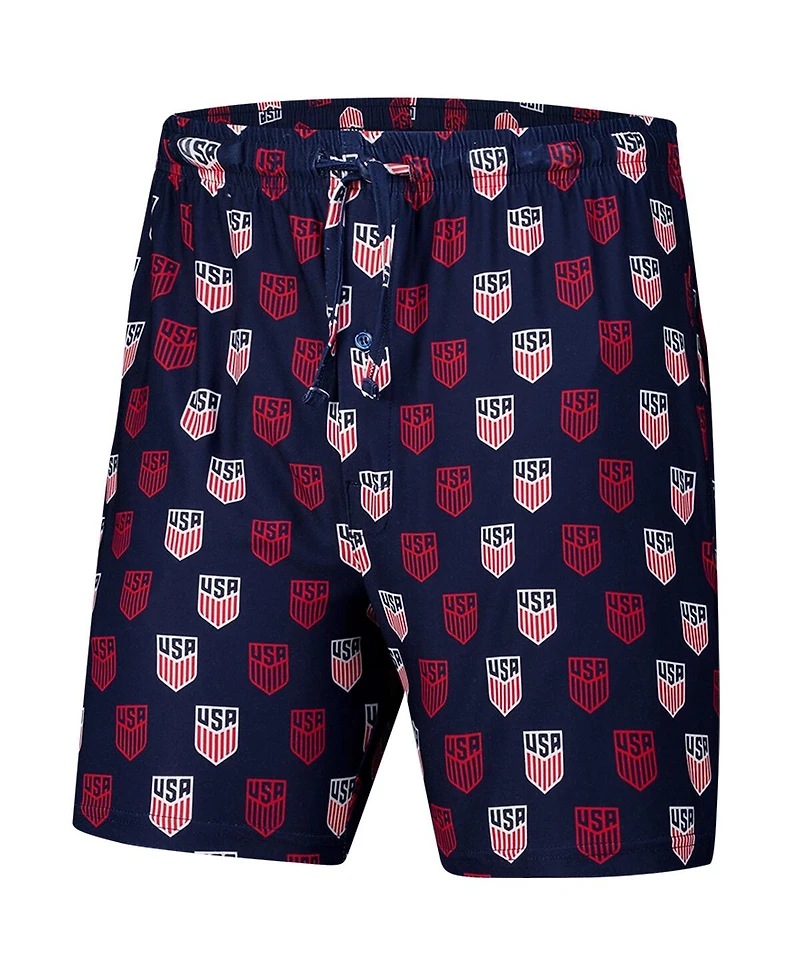 Concepts Sport Men's 2-Pack Navy Usmnt Record Shorts Set
