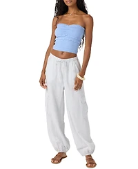O'Neill Juniors' Kimmie Pull-On Cargo Pants