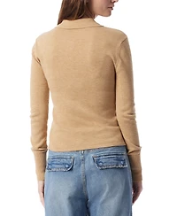 Dee Ocleppo Women's Sinead Long-Sleeve Polo Sweater