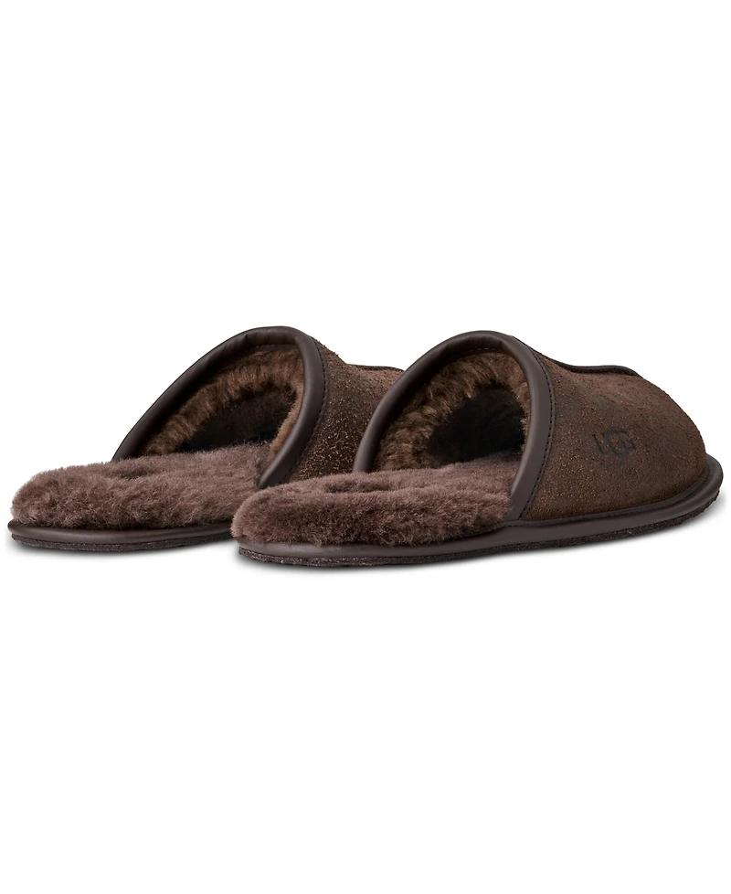 Ugg Men's Scuff Leather Distressed House Slipper