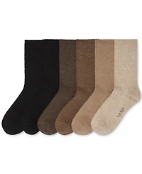 Lauren Ralph Lauren Women's 6-Pk. Rib Trouser Socks L3250PK2